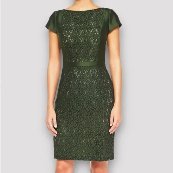 Tory Burch | Dresses | Tory Burch Mariana Sheath Dress Green Jacquard Satin Womens Size 8 | Poshmark Tory Burch | Dresses | Tory Burch Mariana Sheath Dress Green Jacquard Satin Womens Size 8 | Poshmark